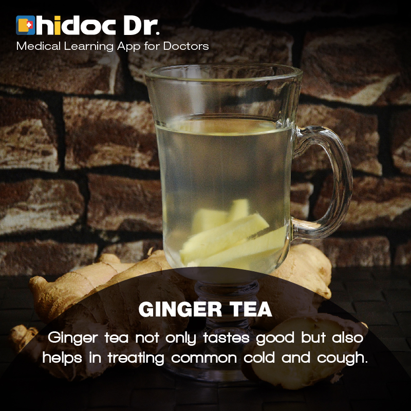 Health Tip - Ginger tea not only tastes good but also helps in treating common cold and cough.
