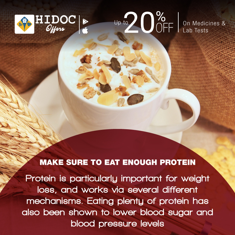 Health Tip - Make Sure to Eat Enough Protein