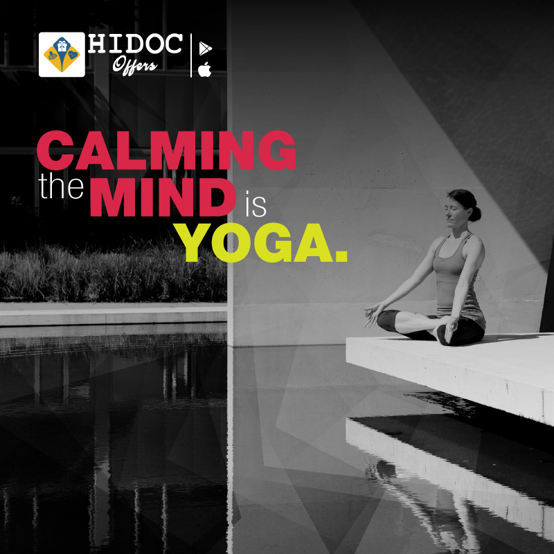 Health Tip - Calming the mind is yoga
