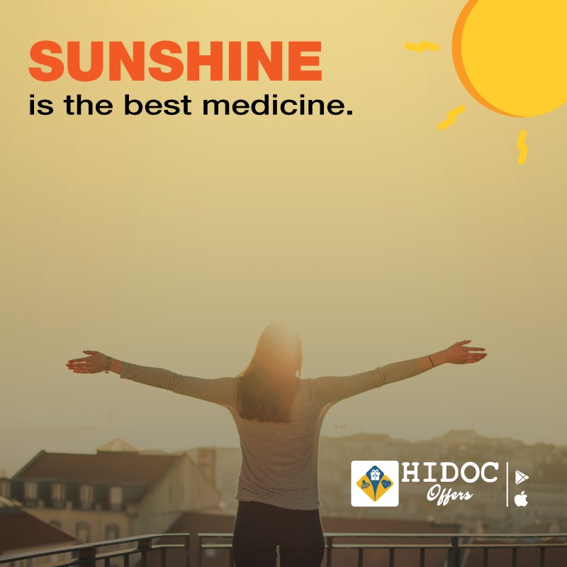 Health Tip - Sunshine is the best medicine
